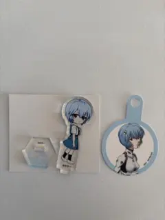 エヴァンゲリオン 綾波レイ アクリルスタンド タグ Cafe Fan Base