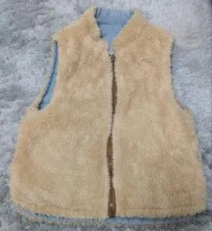 デニムリバーシブルベスト 130cm