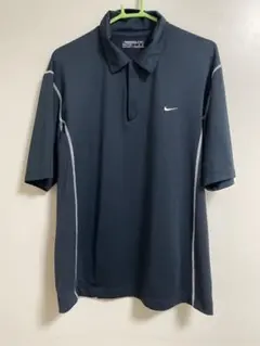 お値下げNIKE GOLF FITDRY ダークブルーポロシャツ L