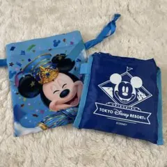 東京ディズニーリゾート 35周年記念 巾着と エコバッグのセット