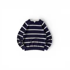 2000s old gap stripes cotton sweater y2k