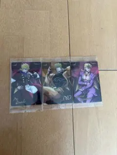 ジョジョ　ウエハース　3枚セット