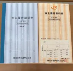 東海旅客鉄道　JR東海　東海道　新幹線　株主優待　割引券　4枚のサムネイル