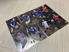 サッカー日本代表SE パラレル 8枚セット