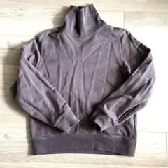 タートルネック スウェット