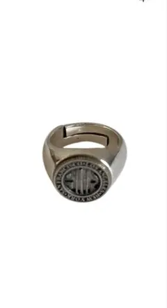 HUF ハフ 指輪REGIONAL RING シルバーブラック