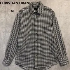 CHRISTIAN ORANI チェック柄 長袖シャツ 美品のサムネイル