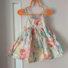 OLD NAVY 花柄ワンピース 12-18M