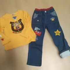 ☆ご専用☆ミキハウス　デニム　薄手トレーナーセット 100cm