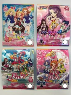 アイカツカード ブロマイド 8枚（＋おまけ4枚）5周年記念 メインビジュアル