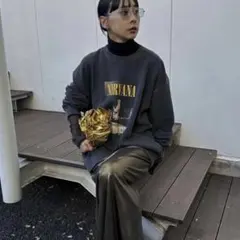 Ameri vintage NIRVANA VINTAGE LIKE SWEATのサムネイル