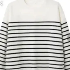 美品　GU   ボーダーニット
