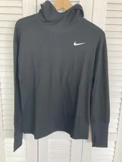 Nike Dri-FIT フード付き ランニングトップス L ブラック