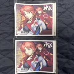 銀魂ラベル缶　神威カムイ２枚セット