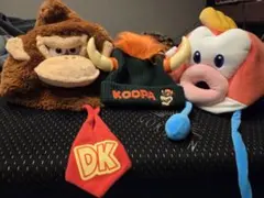 USJ 任天堂 マリオ 被り物 3点セット