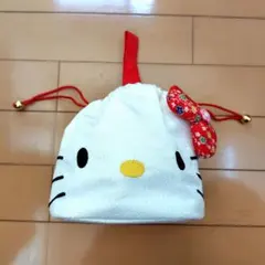 ハローキティ　巾着ポーチ