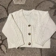 GU ケーブルカーディガン 140cm