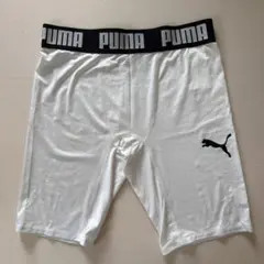 PUMA コンプレッション ショートタイツ　インナー　ホワイト