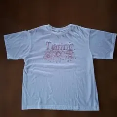 INGNI Daring ロゴ フラワー Tシャツ ホワイトのサムネイル