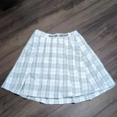 lovetoxic チェック柄フレアスカート サイズL