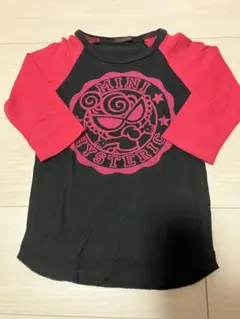 HYSTERIC MINI ラグラン七分袖Tシャツ