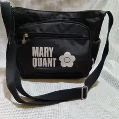 MARY QUANT 　ショルダーバッグ　ブラック