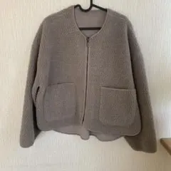 ZARA ボア　ジャケット　リバーシブル