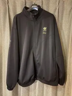 adidas Dime ジップアップジャージ 黒