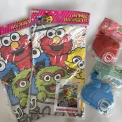新品未開封　セサミストリート　キャラクターグッズ　4点セット