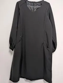 授乳服　ワンピース　ブラック　フォーマル　お宮参り　卒園　入園　卒業式　入学式