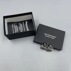 31 BURBERRY BLACK LABEL カフリンクス ブラック