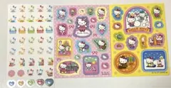 サンリオ Hello kitty ミニシール 3枚セット レトロ