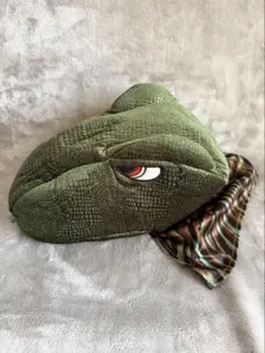 USJ限定 ユニバ ジュラシックパーク恐竜デザイン帽子 スカーフ付き