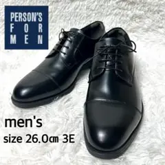 【未使用品】PERSON'Sフォーメンズ 洋服の青山 紳士革靴ビジネス 26cm