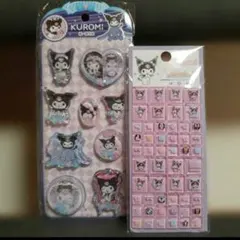 サンリオ タイルシール(クロミ)　ウォーターシール　２点　匿名