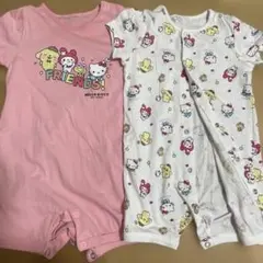 【H&M】　サンリオ　ロンパース　80サイズ