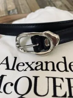 ALEXANDER McQUEEN/アレキサンダーマックイーン】 ベルト 細幅 - メルカリ