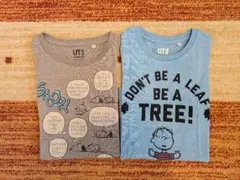 ユニクロ UT スヌーピー ライナス Tシャツ 2枚セット Sサイズ