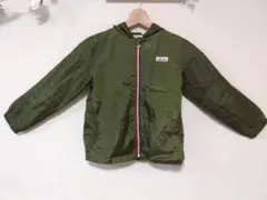 THE SHOP TK　オリーブグリーン フード付きジャケット　キッズ