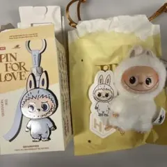 ラブブ　PIN FOR LOVE popmart ミニラブブ　イニシャル【H】