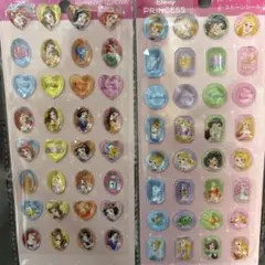 Disney プリンセス ストーンシール　2つセット　送料込み