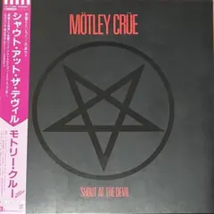 MÖTLEY CRÜE 「SHOUT AT THE DEVIL」 日本盤レコード