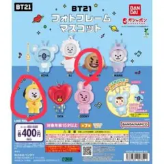 BT21 フォトフレームマスコット CHIMMY ＆ SHOOKY