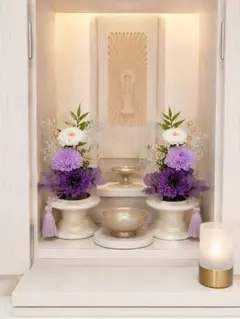 仏花 ガラスドーム プリザーブドフラワー お盆 初盆 お彼岸 虹の橋