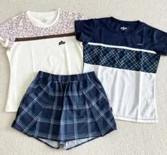 【プリンス3点まとめ売り】テニス レディース ゲームシャツ パンツ Mサイズ