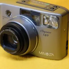【動作品/美品】MINOLTA Capios 140 フィルムカメラ ケース付