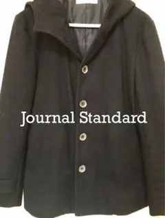 メンズ　ジャーナルスタンダード　ウールハーフコート