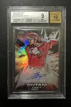 TOPPS FIRE 2018 大谷翔平 直筆サインカード ルーキーカード - メルカリ
