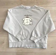 ポムポムプリン トレーナー ベージュ　120