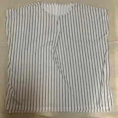 ロペピクニック　半袖　ストライプシャツ